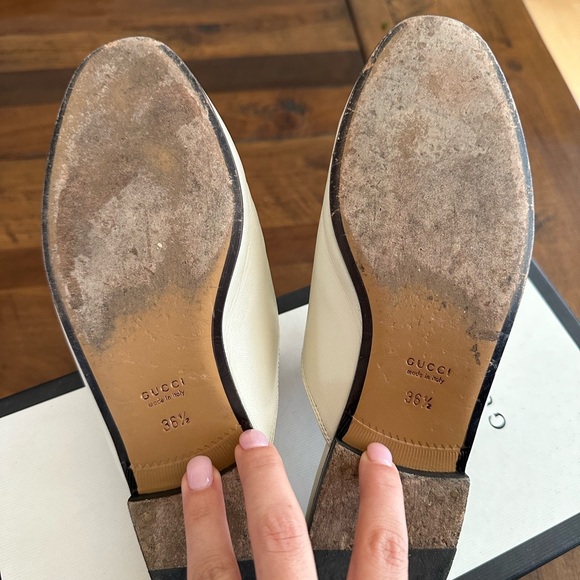 Gucci Princetown Leather Mules - Picture 4 of 4